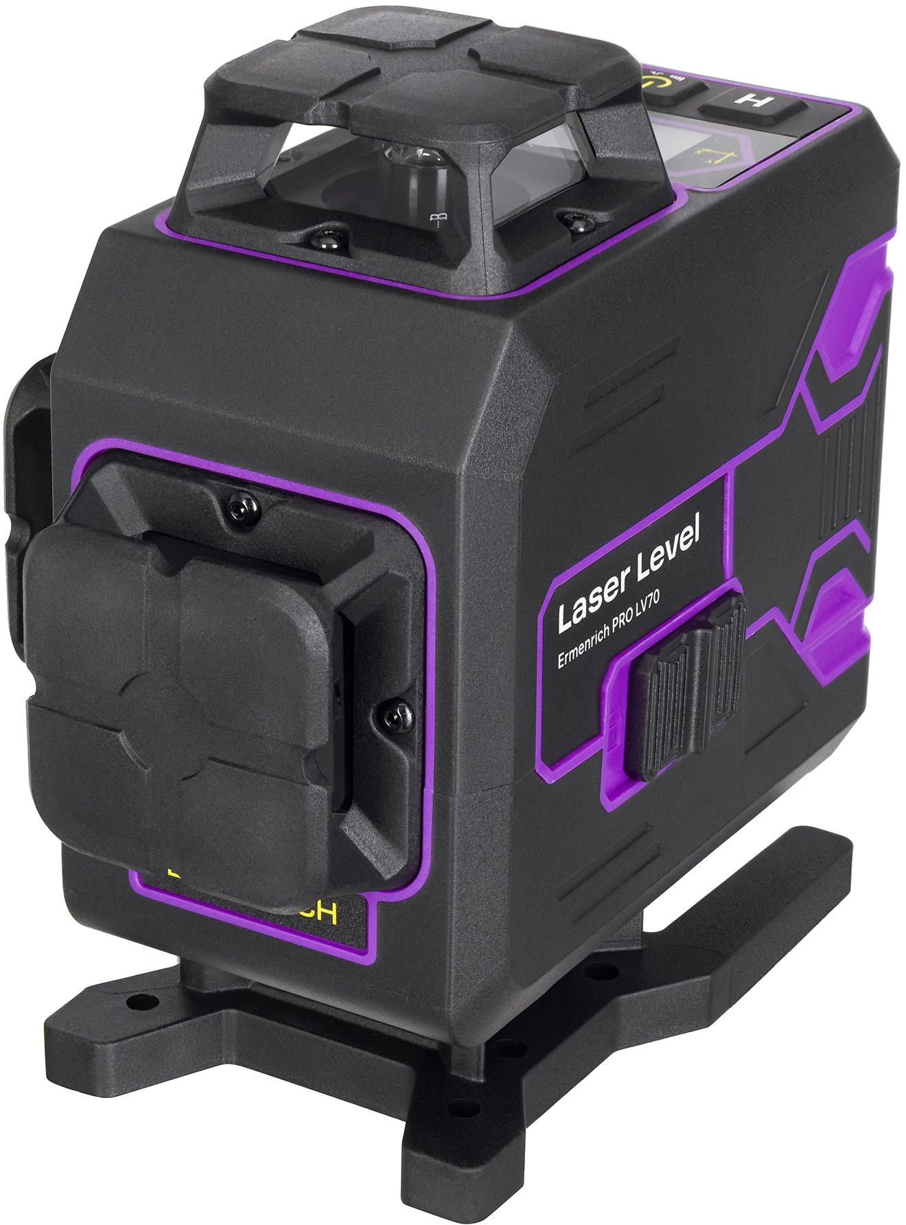 Уровень лазер. Ermenrich PRO LV70 2кл.лаз. 550нм цв.луч. зеленый 4луч. (85571)