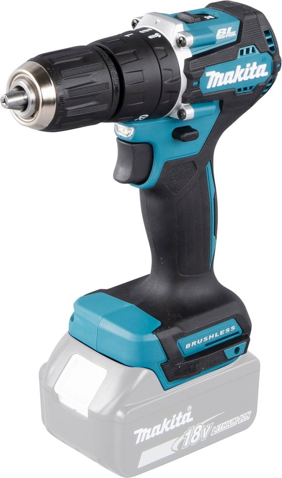 Дрель-шуруповерт Makita DHP487Z аккум. патрон:быстрозажимной