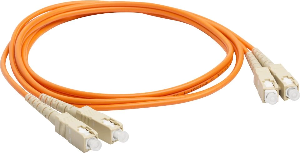 Патч-корд Lanmaster LAN-2SC-2SC/OM3-1.0 2x50/125 OM3 CS дуплекс-CS дуплекс 1м LSZH голубой