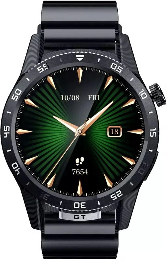 Смарт-часы Tecno Watch GT 1.504" AMOLED корп.черный рем.черный (WGT01)