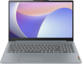 Ноутбук Lenovo IdeaPad Slim 3 15IAH8 Core i5 12450H 16Gb SSD1Tb Intel UHD Graphics 15.6" IPS FHD (1920x1080) noOS grey WiFi BT Cam (83ER0095RK)