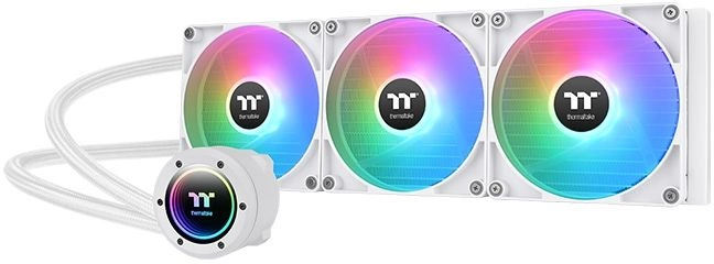 Система водяного охлаждения Thermaltake TH420 V2 Snow ARGB Soc-AM5/AM4/1200/1700/1851 белый 4-pin 34.7dB Al+Cu Ret (CL-W378-PL14SW-A) Система водяного охлаждения Thermaltake TH420 V2 Snow ARGB Soc-AM5/AM4/1200/1700/1851 белый 4-pin 34.7dB Al+Cu Ret (CL-W378-PL14SW-A)