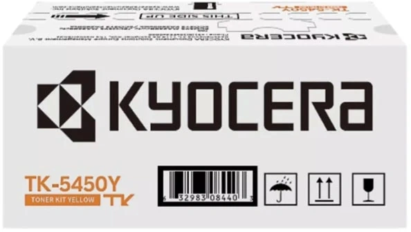 Картридж лазерный Kyocera TK-5450Y 1T0C0DANL0 желтый (3200стр.) для Kyocera Kyocera ECOSYS PA2600cx, ECOSYS PA2600cwx, ECOSYS MA2600cfx, ECOSYS MA2600cwfx