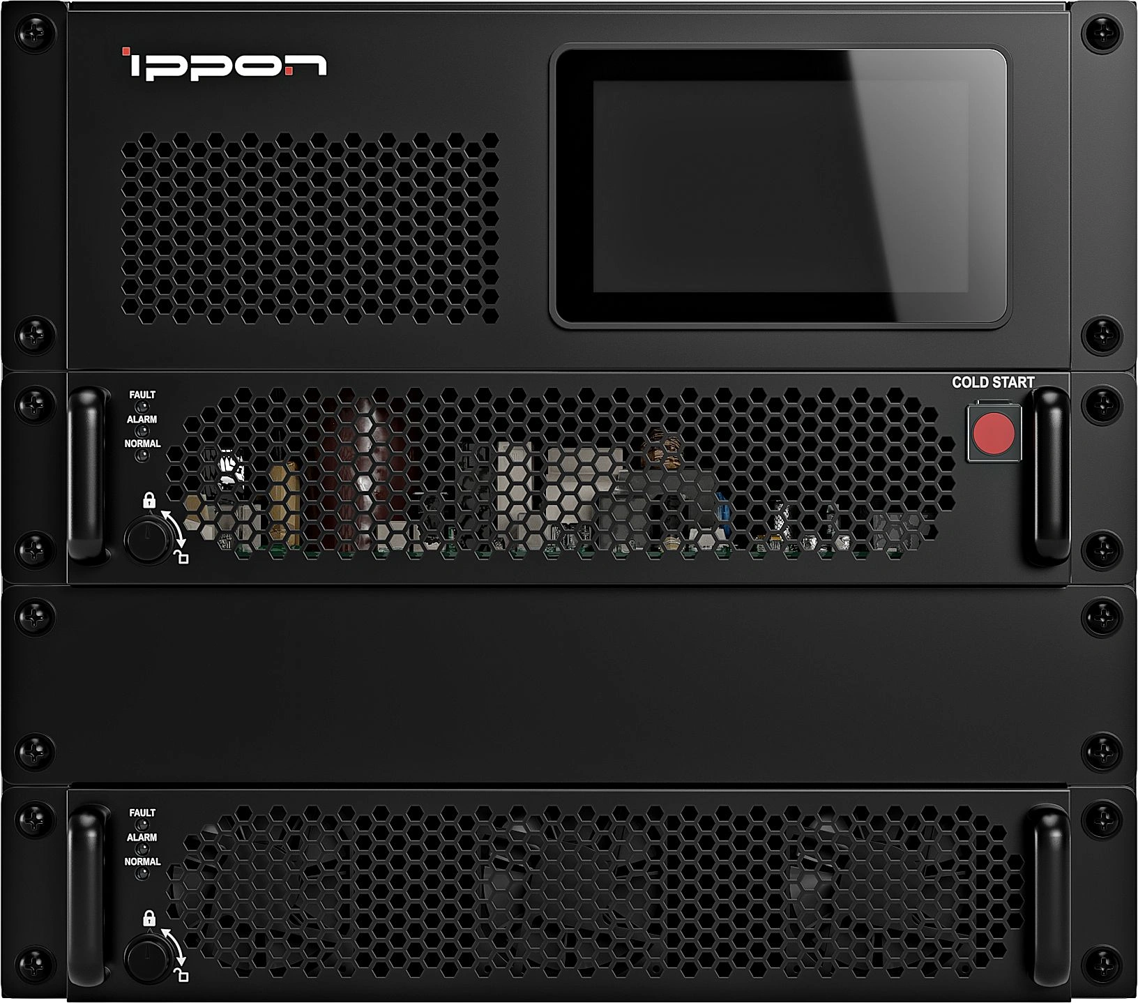 Источник бесперебойного питания Ippon Intatum RTM 40K 40000Вт 40000ВА черный