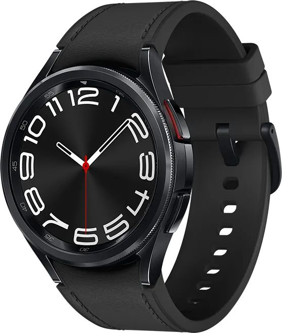 Смарт-часы Samsung Galaxy Watch 6 Classic 43мм 1.3" Super AMOLED корп.черный рем.черный (SM-R950NZKACIS)