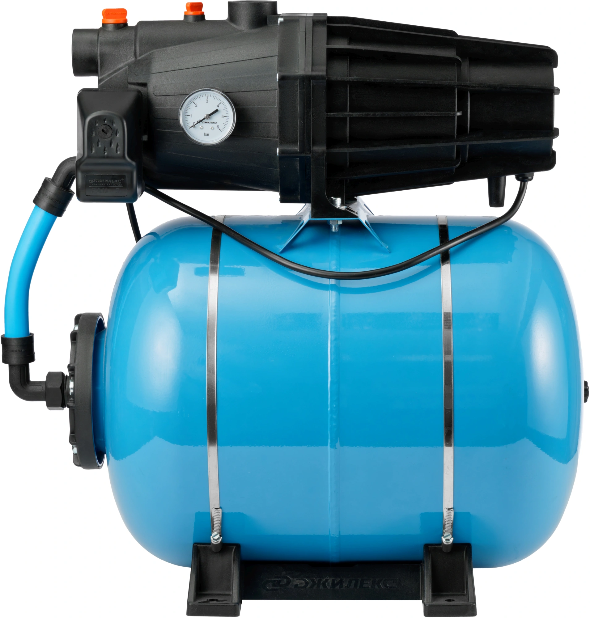 Насосная станция Джилекс Джамбо Про 70/50 П-50 1100Вт 4200л/час центробежный (в компл.:Реле давления РДМ-5, гидроаккумулятор 50 литров) (3122)