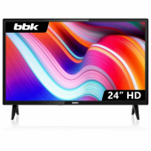 Телевизор LED BBK 24" 24LEM-1049/T2C (B) черный/черный HD 60Hz DVB-T DVB-T2 DVB-C USB (RUS)