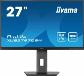 Монитор Iiyama 27" ProLite XUB2797UHSNP-B1 черный IPS LED 4ms 16:9 HDMI M/M матовая HAS Piv 1300:1 350cd 178гр/178гр 3840x2160 60Hz DP 4K USB 6.3кг
