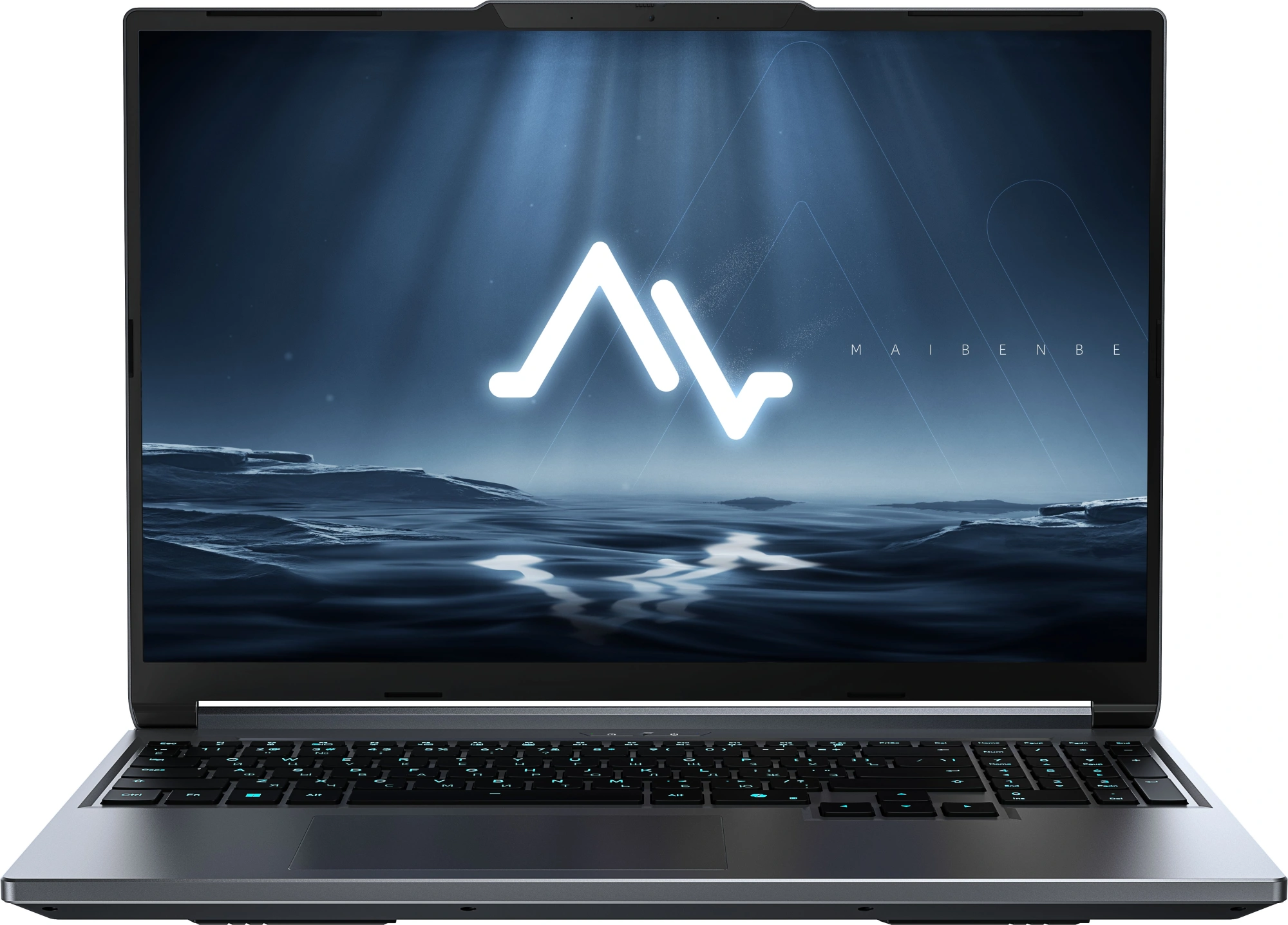 Ноутбук Maibenben X16C-i54456 Core i5 14450HX 16Gb SSD512Gb NVIDIA GeForce RTX 5060 8Gb 16" IPS FHD+ (1920x1200) Linux grey WiFi BT Cam 5200mAh (X16C-I544560F44LG4E10)