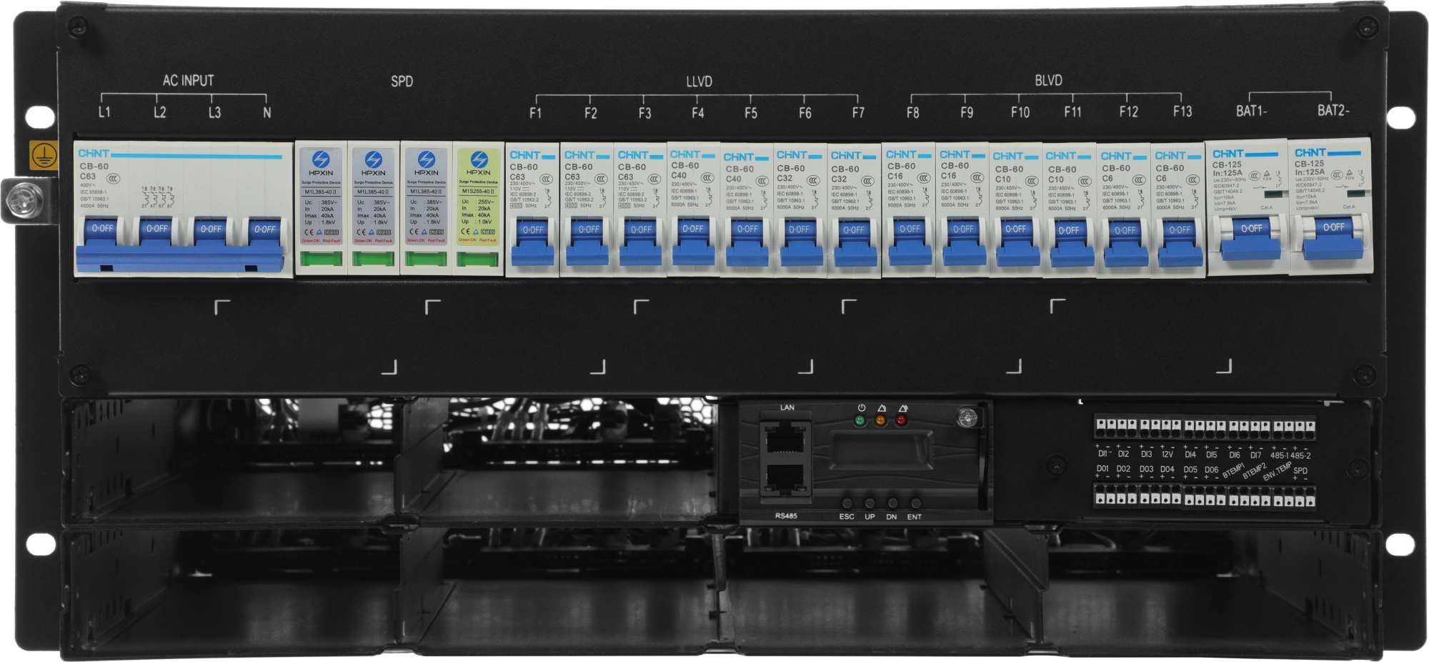 Источник бесперебойного питания Ippon DC Upper 18K 18000Вт 18000ВА черный