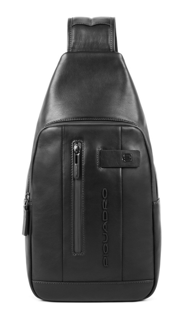 Рюкзак слинг Piquadro Urban CA4536UB00/N черный кожа