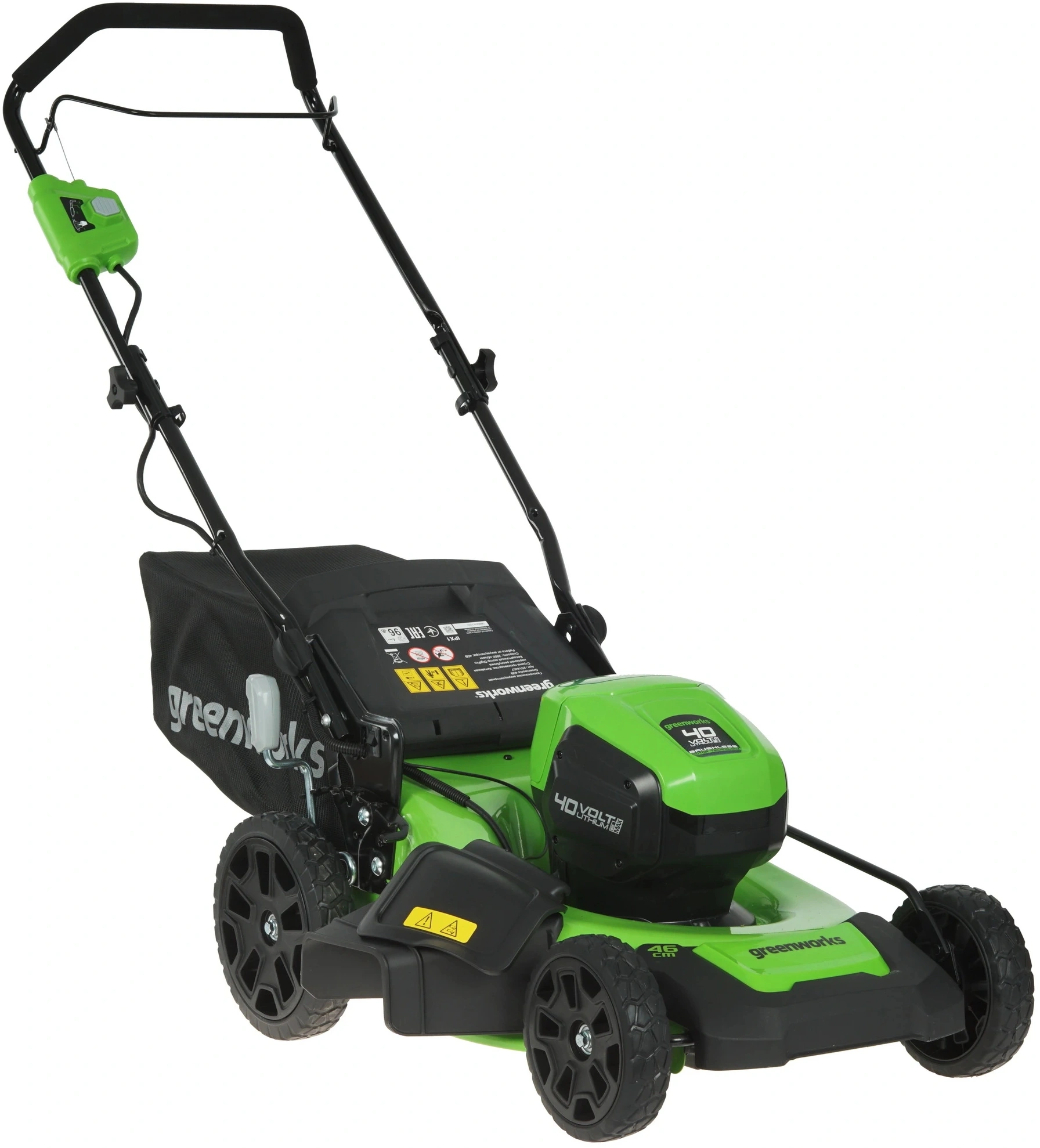 Газонокосилка роторная Greenworks GD40LM46HP (2514407UB)