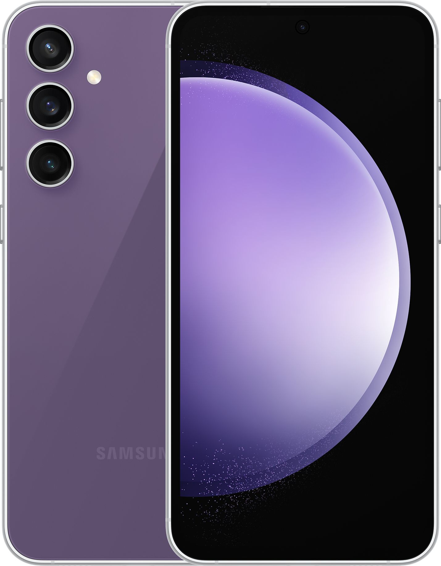 Смартфон Samsung SM-S711B Galaxy S23 FE 5G 128Gb 8Gb фиолетовый моноблок 3G 4G 2Sim 6.4" 1080x2340 Android 13 50Mpix 802.11 a/b/g/n/ac/ax NFC GPS GSM900/1800 GSM1900 TouchSc Protect