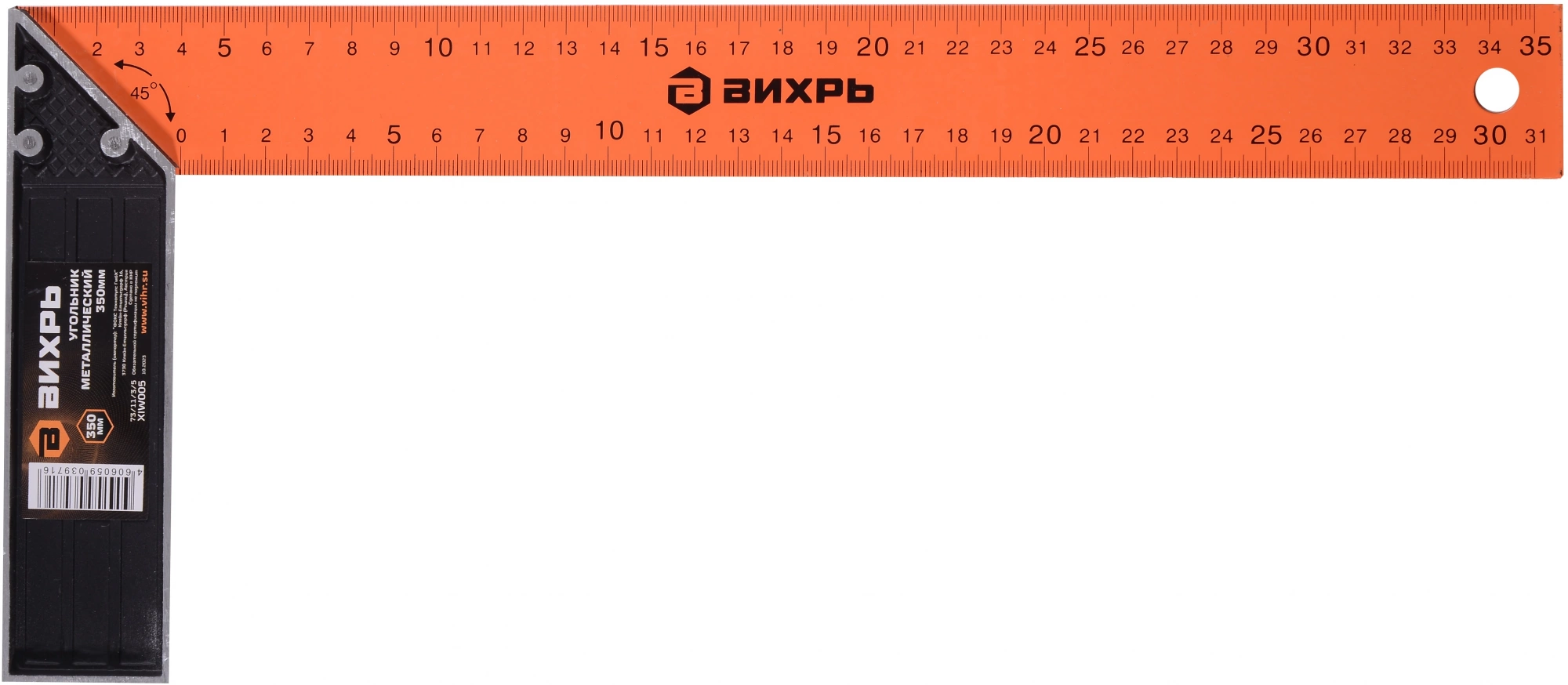 Угольник Вихрь 73/11/3/5 дл.35см
