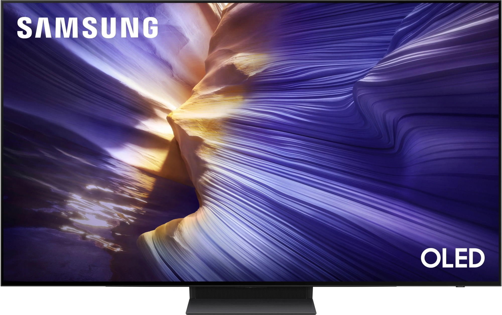 Телевизор OLED Samsung 65" QE65S90FAEXRU Series 9 черный графит 4K Ultra HD 120Hz DVB-T2 DVB-C DVB-S2 USB WiFi Smart TV
