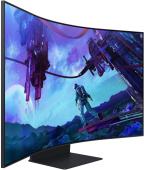 Монитор Samsung 55" Odyssey Ark S55CG97WNI черный VA LED 16:9 HDMI M/M матовая HAS 600cd 178гр/178гр 3840x2160 165Hz FreeSync Premium Pro DP 4K USB 41.5кг