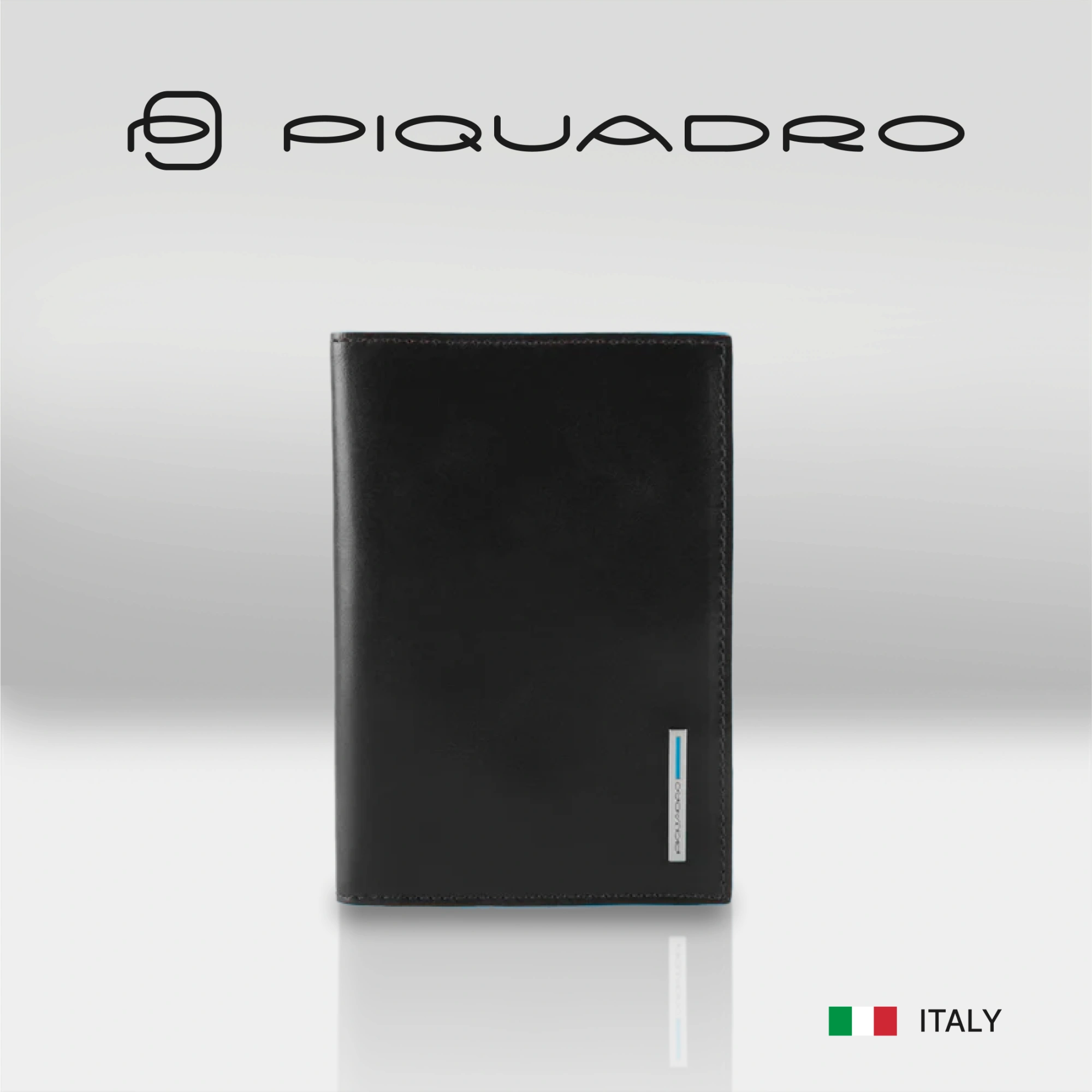 Обложка для паспорта Piquadro Blue Square PP5255B2/N черный натур.кожа