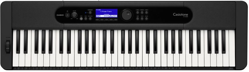 Синтезатор Casio CT-S400 61клав. черный