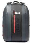 Рюкзак Piquadro Urban CA6384UB00/GRN серый/черный натур.кожа