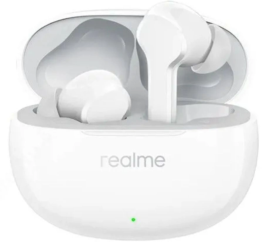 Гарнитура внутриканальные Realme Buds T110 белый беспроводные bluetooth в ушной раковине (631206000038)
