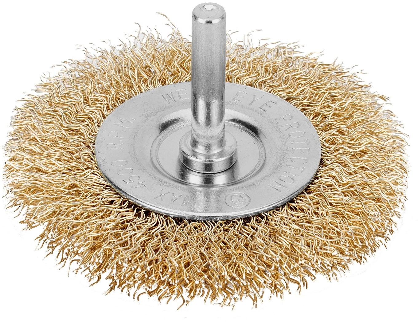 Щетка дисковая Matrix 74448 d=75мм d(посад.)=6мм (дрели)