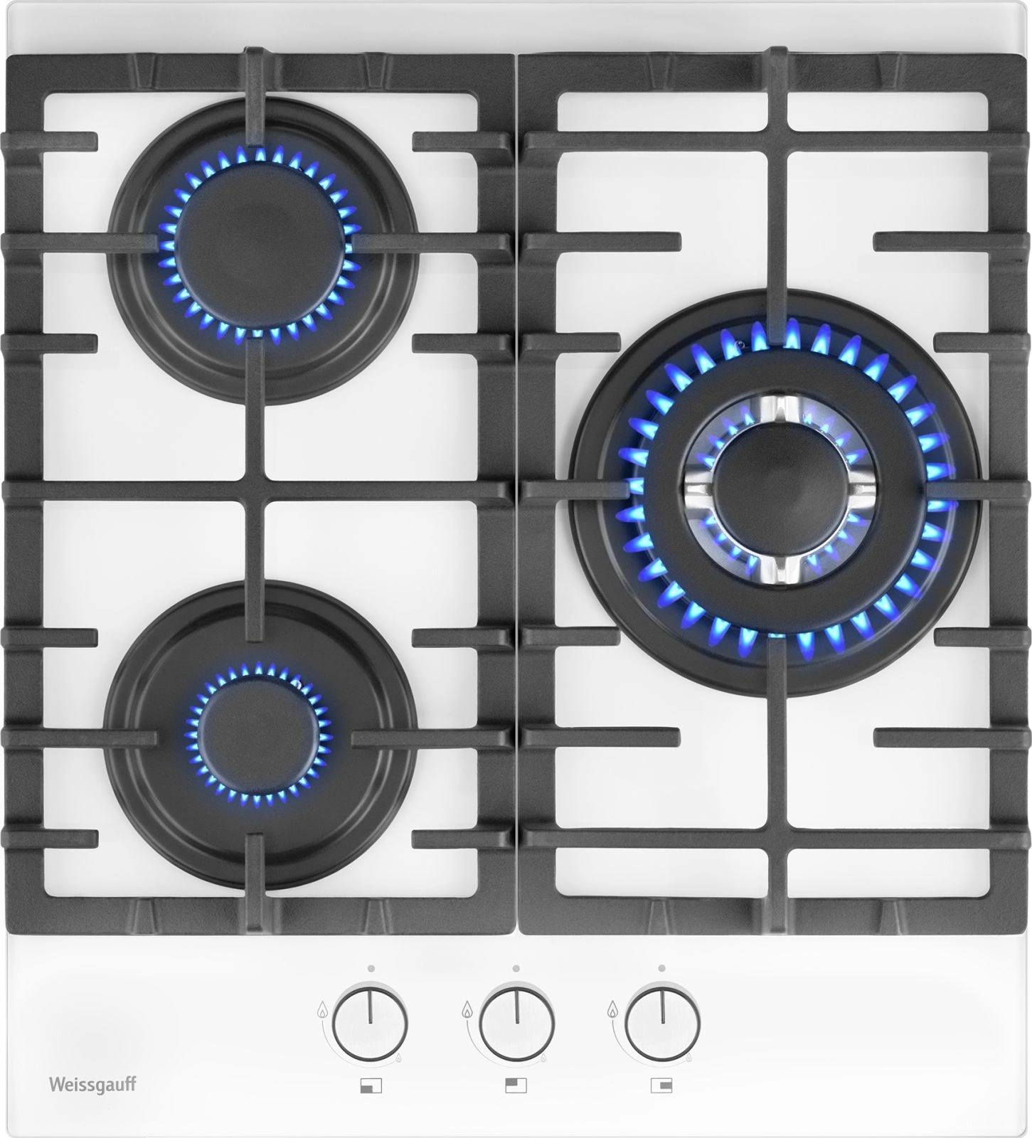 Газовая варочная поверхность Weissgauff HGG 451 WFV белый