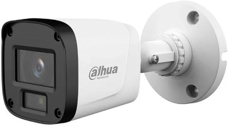 Камера видеонаблюдения аналоговая Dahua DH-HAC-B5E20P-A-0280B 2.8-2.8мм цв. корп.:белый