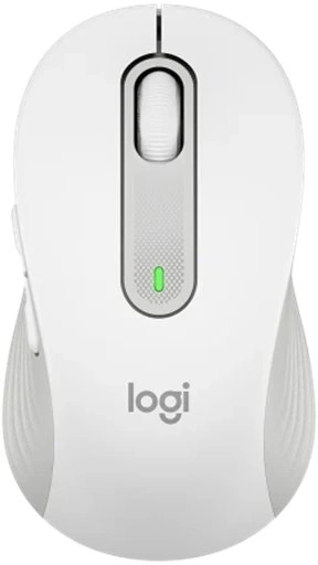 Мышь Logitech M650 белый оптическая 4000dpi беспров. BT/Radio USB 5but (910-006261)