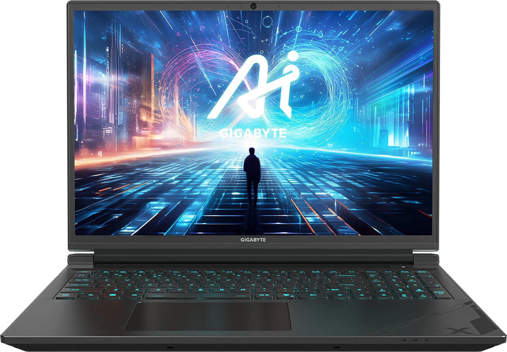 Ноутбук Gigabyte G6X Core i7 13650HX 16Gb SSD512Gb NVIDIA GeForce RTX4050 6Gb 16" IPS FHD+ (1920x1200) FreeDOS grey WiFi BT Cam (9MG-42KZ853SD)