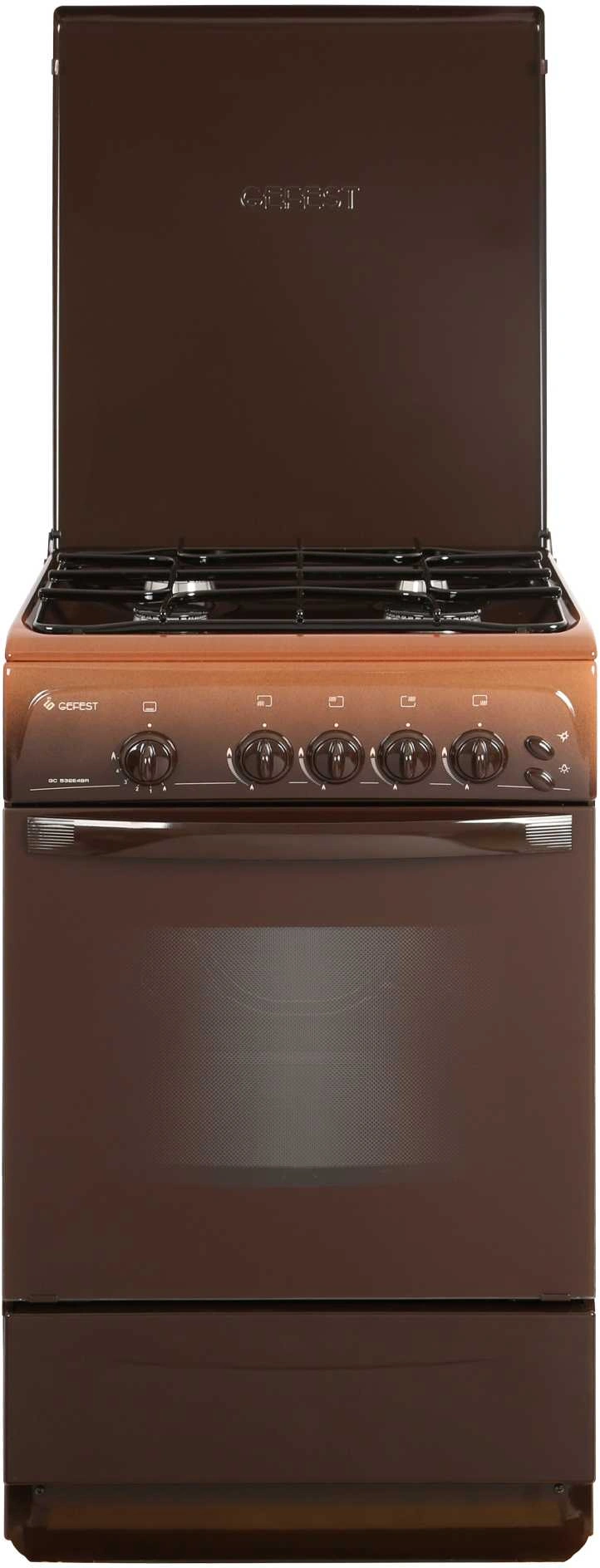 Плита Газовая Gefest GC 532E4BR коричневый