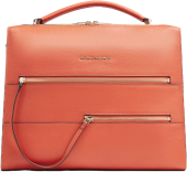 Деловая сумка женская Piquadro Patricia CA4098W140/AR с отделением для ноутбука 14" коралловая натур.кожа