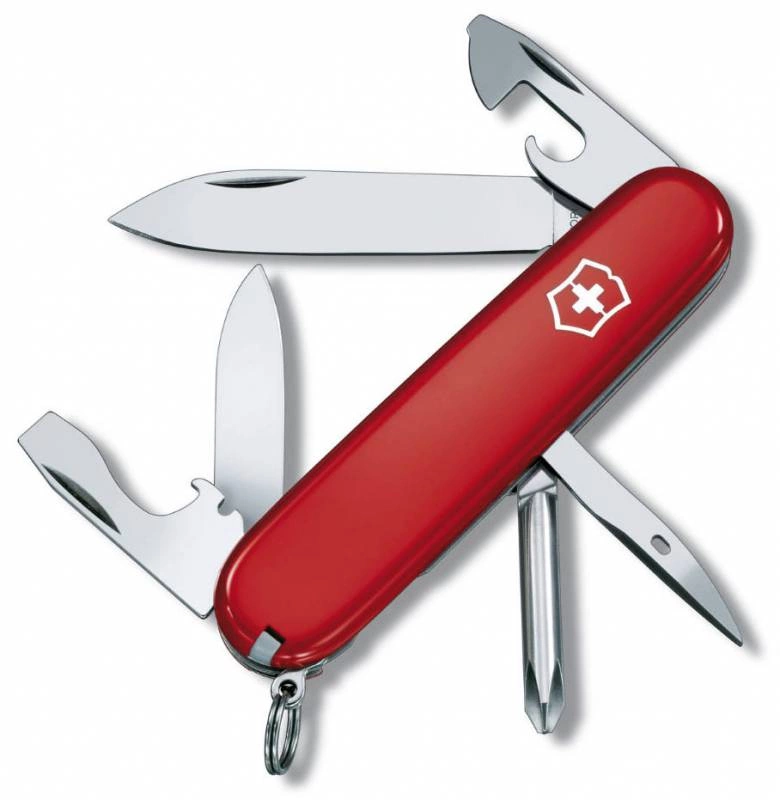 Нож перочинный Victorinox Tinker (1.4603) 91мм 12функц. красный карт.коробка