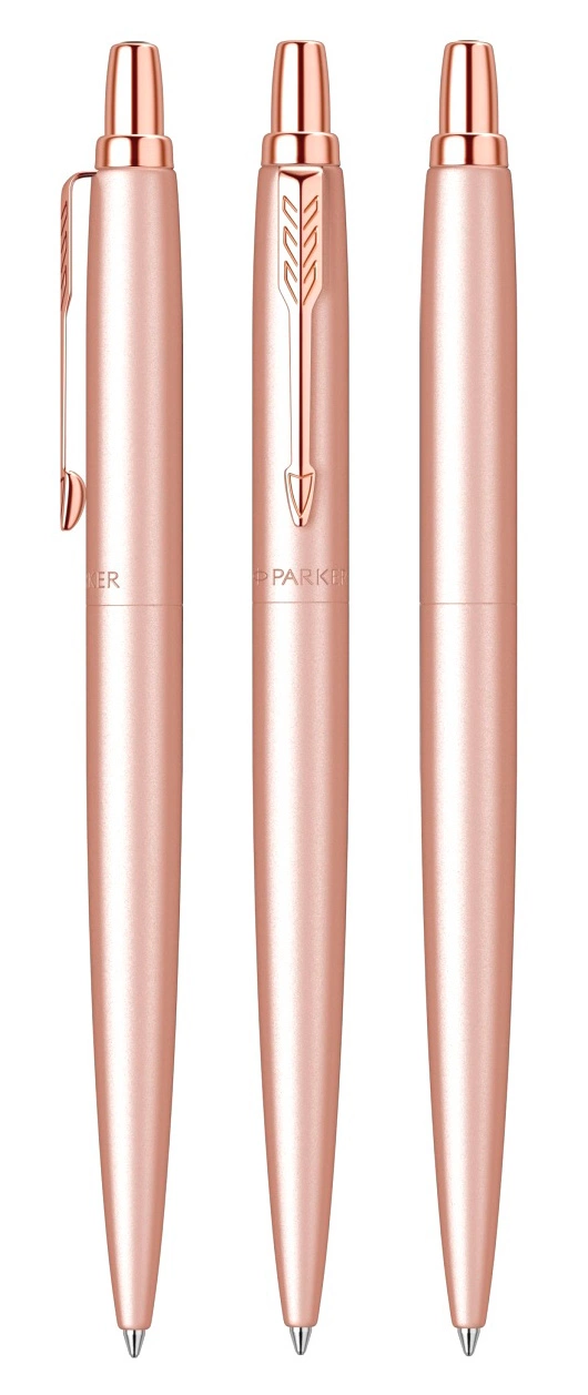 Ручка шариков. Parker Jotter Monochrome XL SE20 (2122755) роз.зол.мат. M син. черн. подар.кор.