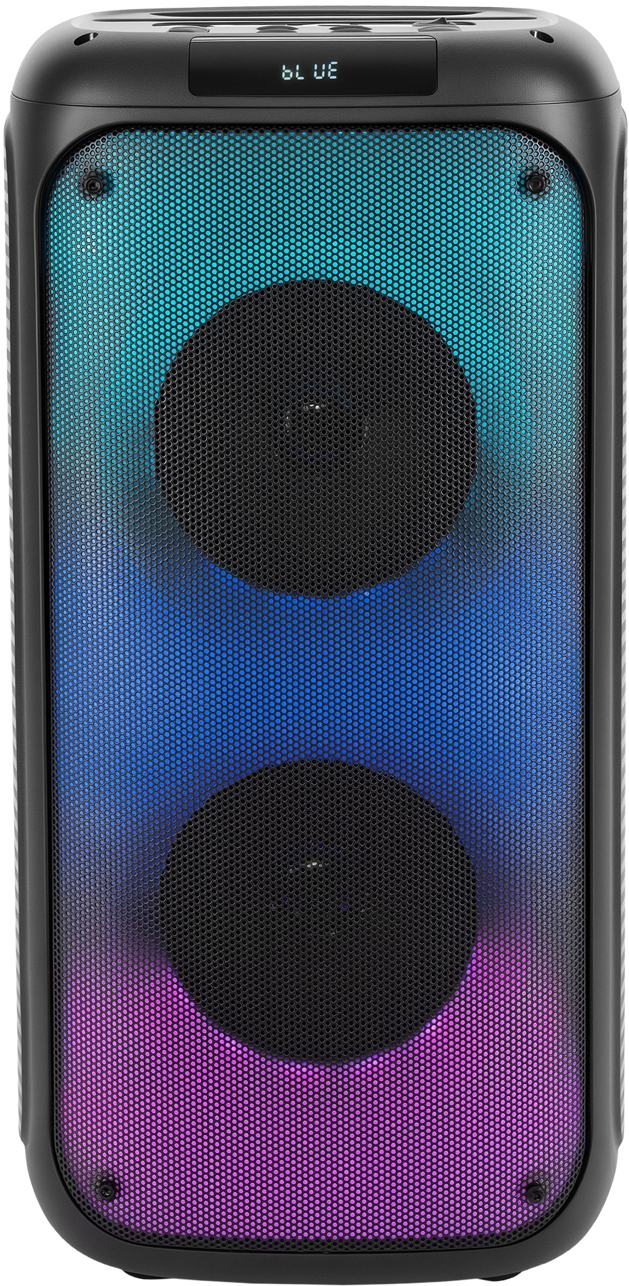 Минисистема Hyundai H-MC1231 черный 40Вт FM USB BT micro SD