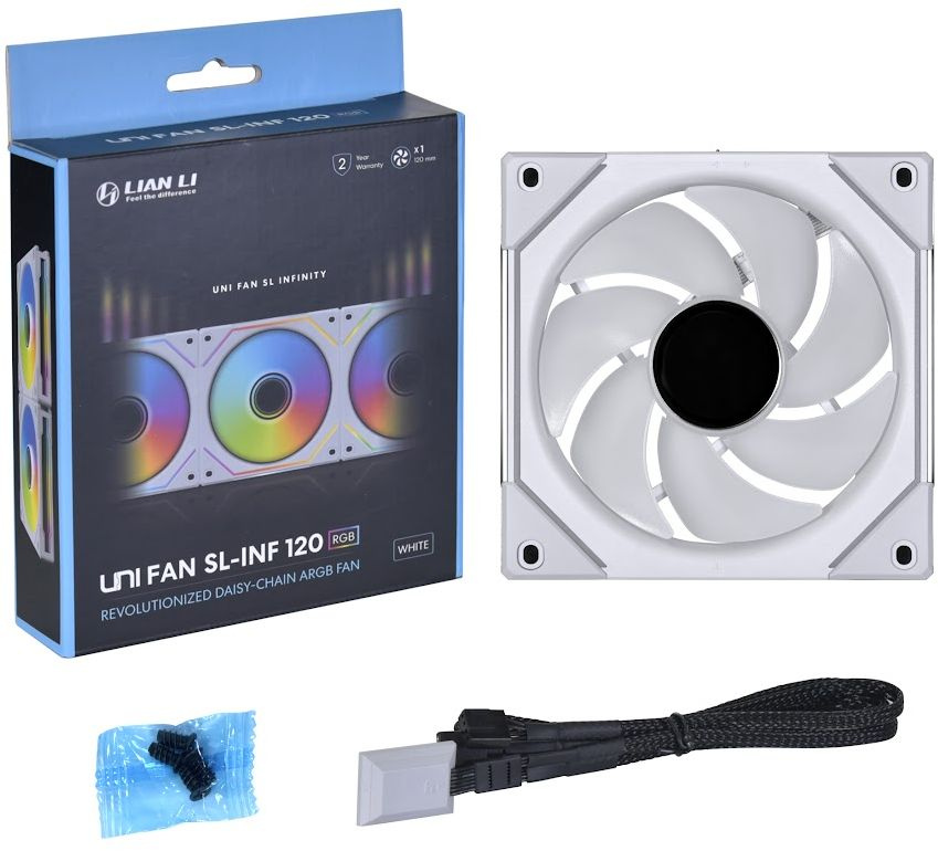 Вентилятор Lian-Li Uni Fan IN 120 Single 4-pin 29dB LED Ret