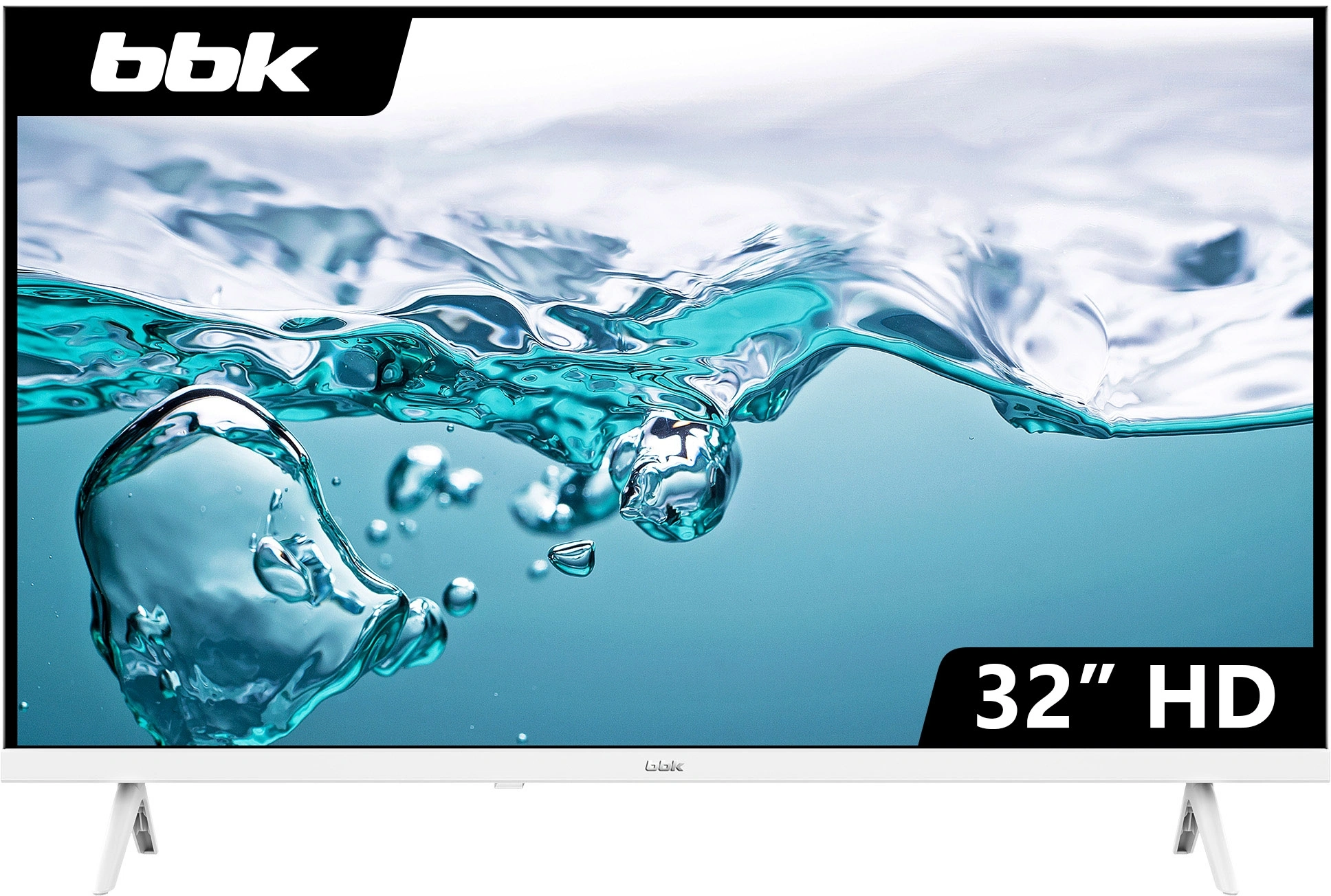 Телевизор LED BBK 32" 32LEM-1045/TS2C (W) белый HD 60Hz DVB-T2 DVB-C DVB-S2 USB (RUS)