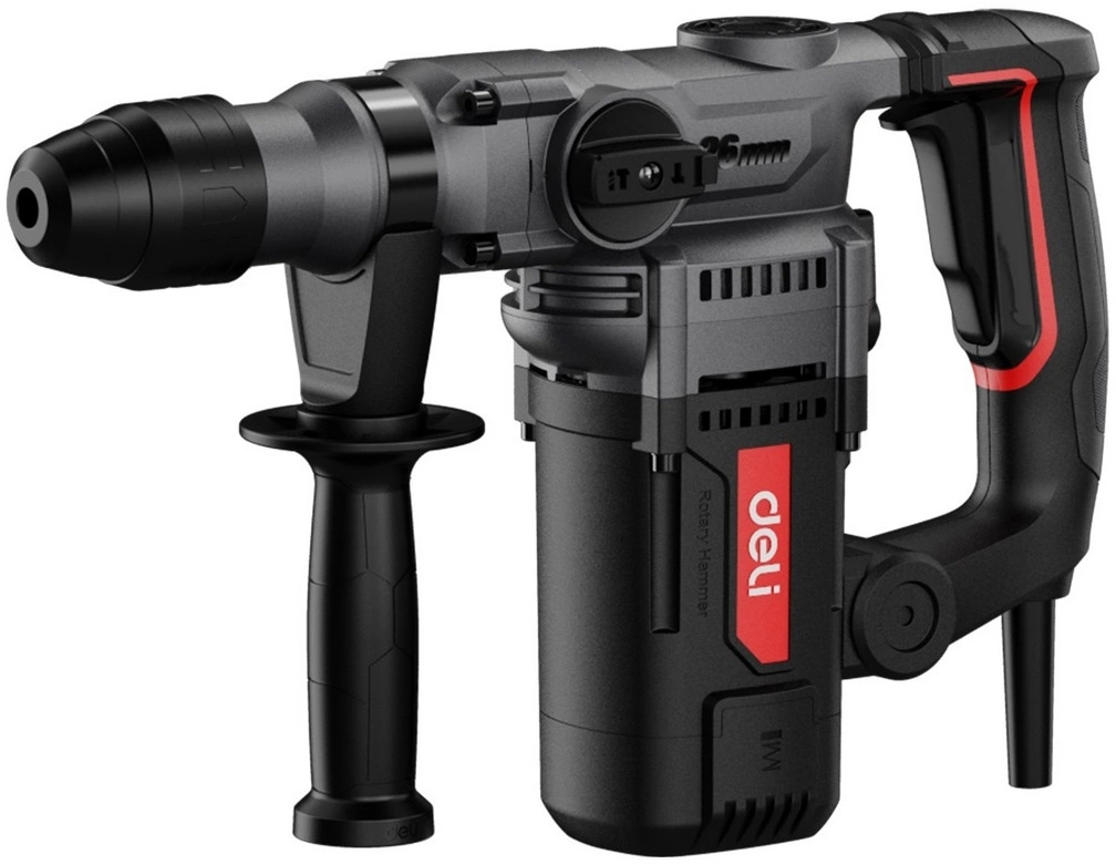 Перфоратор Deli DE-DC26-3E патрон:SDS-plus уд.:5Дж 1100Вт (кейс в комплекте) Перфоратор Deli DE-DC26-3E патрон:SDS-plus уд.:5Дж 1100Вт (кейс в комплекте)