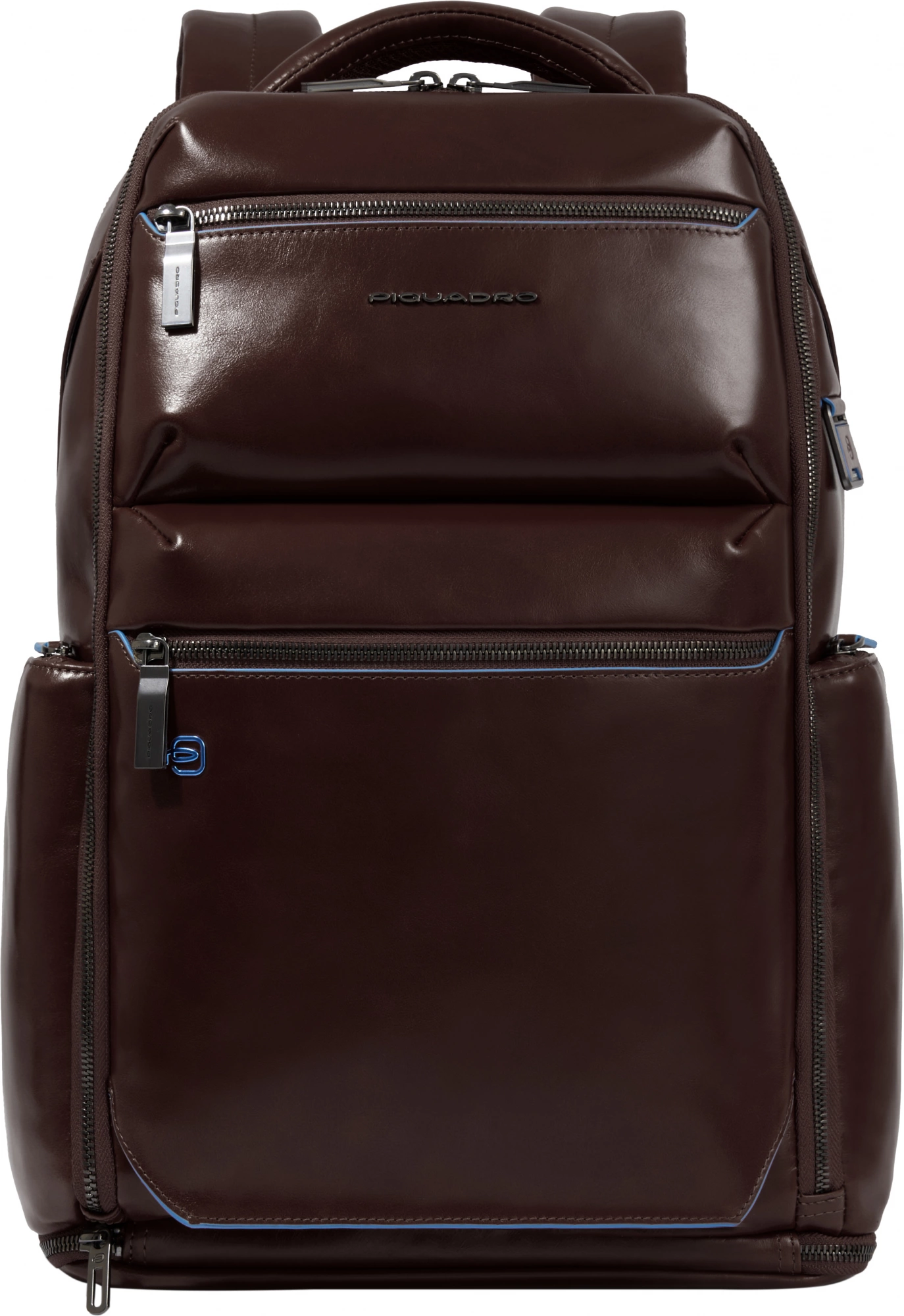 Рюкзак мужской Piquadro Blue Square CA6592B2BM/MO красное дерево натур.кожа