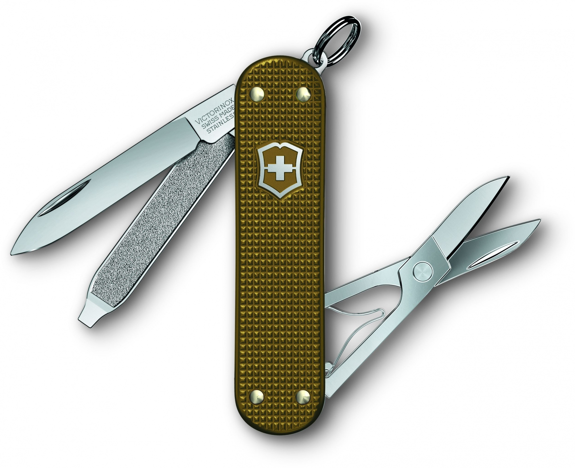 Нож перочинный Victorinox Classic SD Alox L E 2024 (0.6221.L24) 58мм 5функц. коричневый без чехла подар.коробка