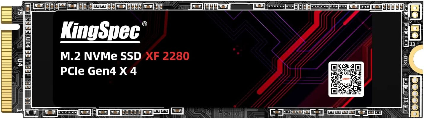 Накопитель SSD Kingspec PCIe 4.0 x4 1TB XF-1TB M.2 2280