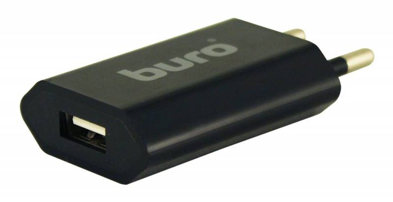 Сетевое зар./устр. Buro TJ-164b 5W 1A USB универсальное черный