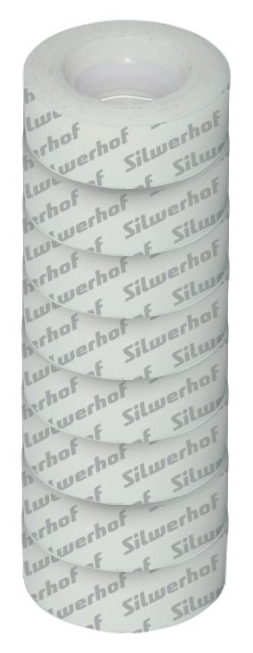 Клейкая лента канцелярская Silwerhof 481054 прозрачная шир.12мм дл.33м 35мкр полипропилен спайка