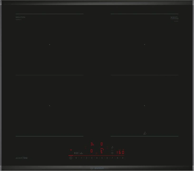 Индукционная варочная поверхность Bosch PVQ695HC1Z черный