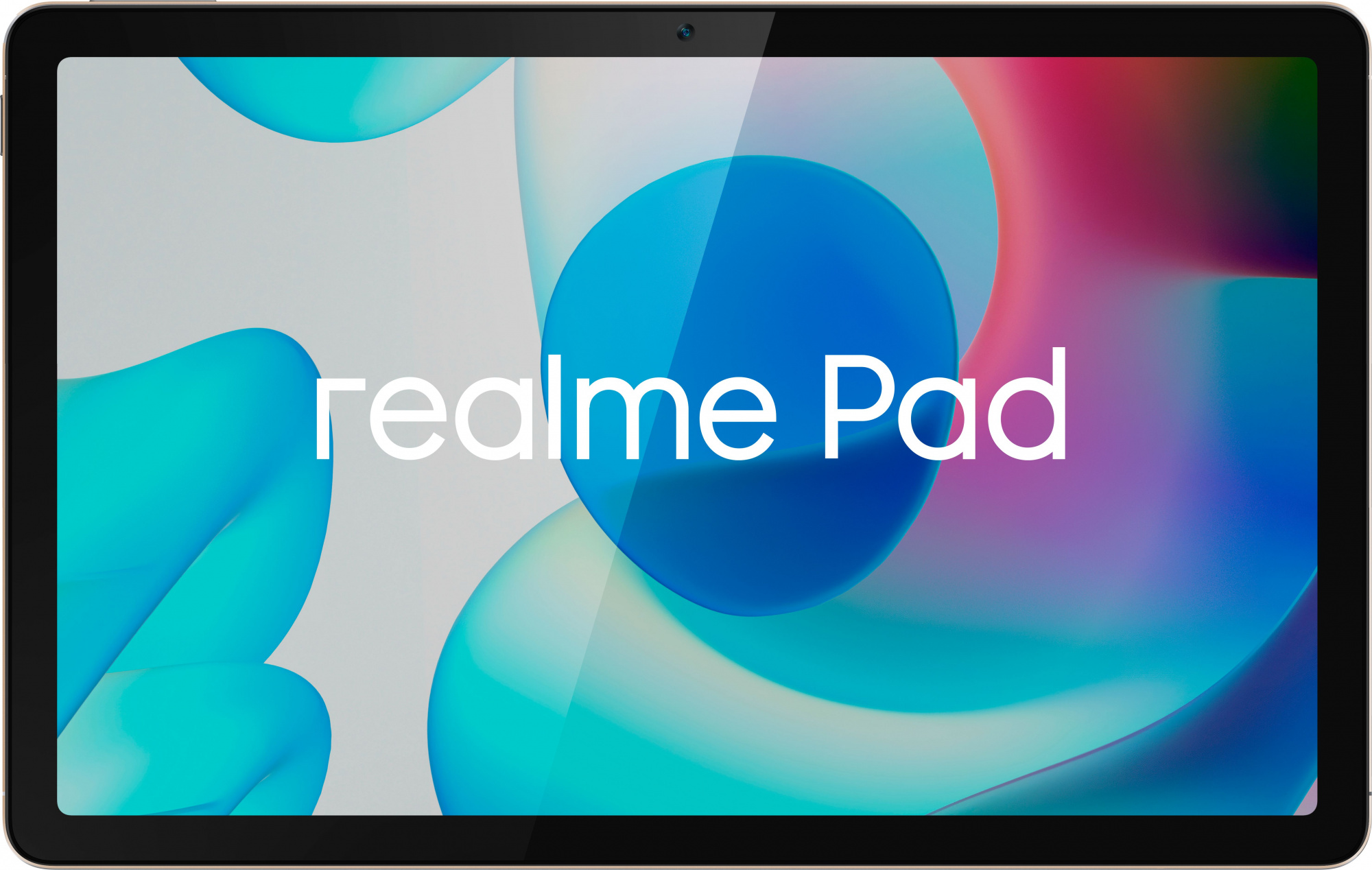 Планшет Realme Pad RMP2103 G80 (2.0) 8C RAM6Gb ROM128Gb 10.4" IPS 2000x1200 Android 11 золотистый 8Mpix 8Mpix BT GPS WiFi Touch microSD 1Tb 7100mAh 12hr до 1656hrs