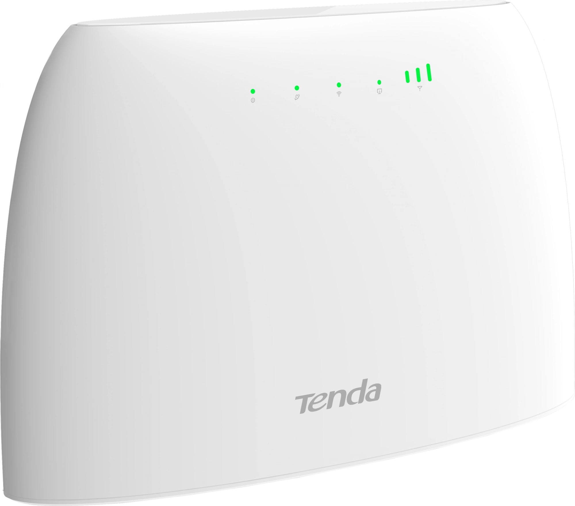 Роутер беспроводной Tenda 4G03 N300 10/100BASE-TX/4G cat. 4 белый