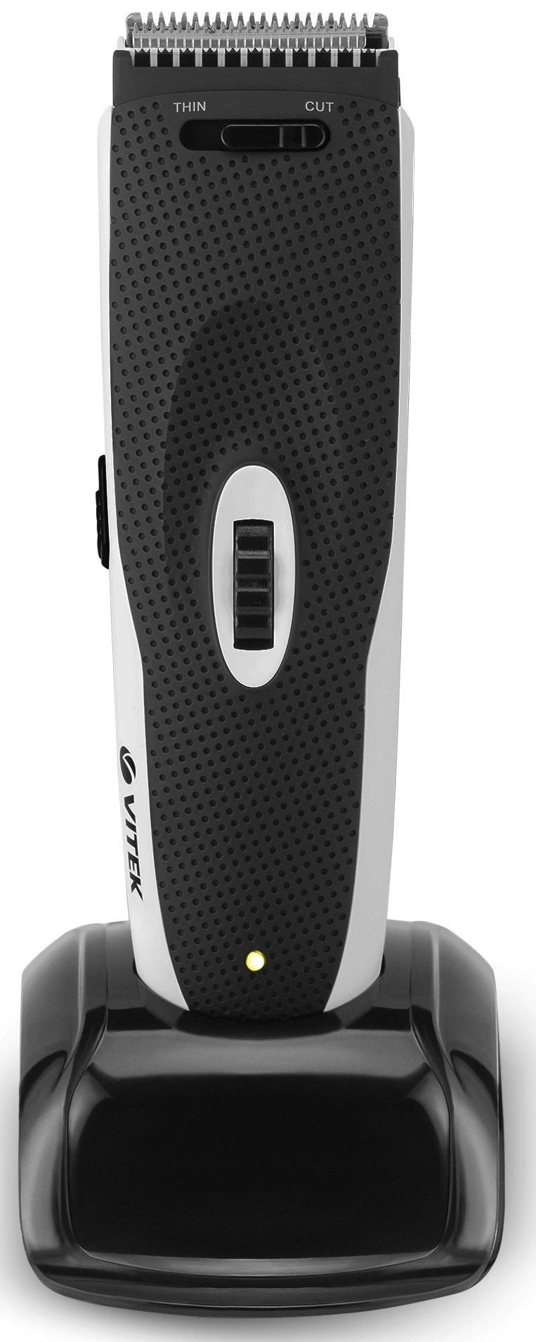 Машинка для стрижки Vitek VT-1355 белый (насадок в компл:2шт)
