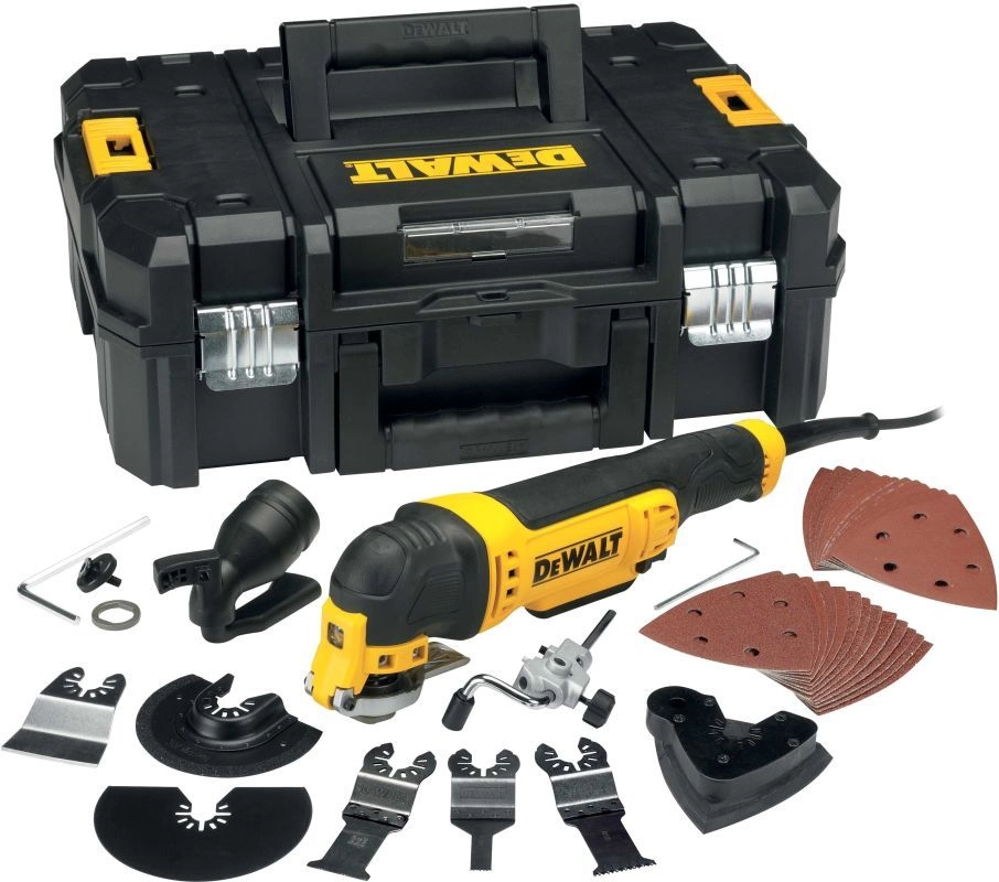 Многофункциональный инструмент DeWalt DWE315KT 300Вт желтый/черный (DWE315KT-QS)