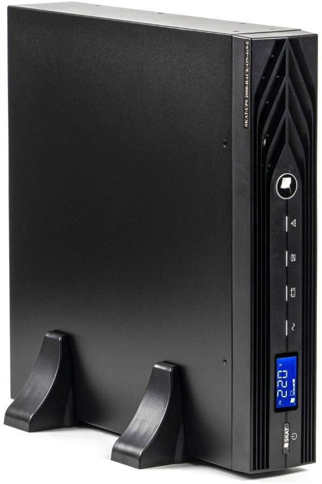 Источник бесперебойного питания Бастион 2000-Rack-ON-4x9-E 1800Вт 2000ВА черный