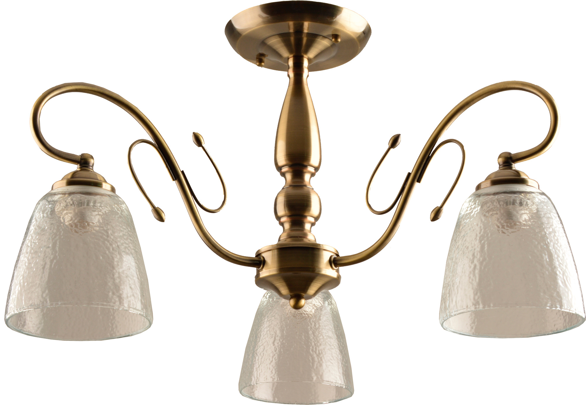 Люстра Hiper Trum H198-3 потолоч. бронза ант./белый