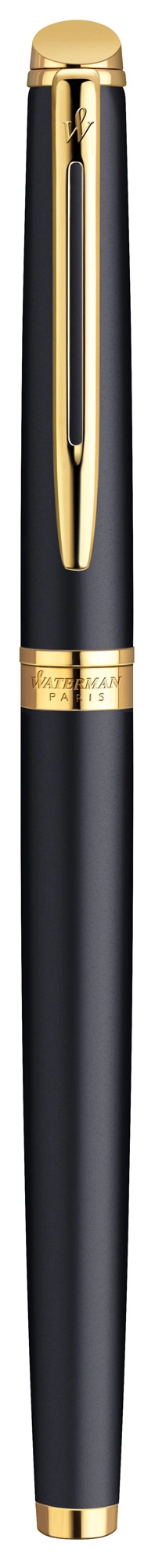 Ручка роллер Waterman Hemisphere (S0920750) Matte Black GT F черн. черн. подар.кор.